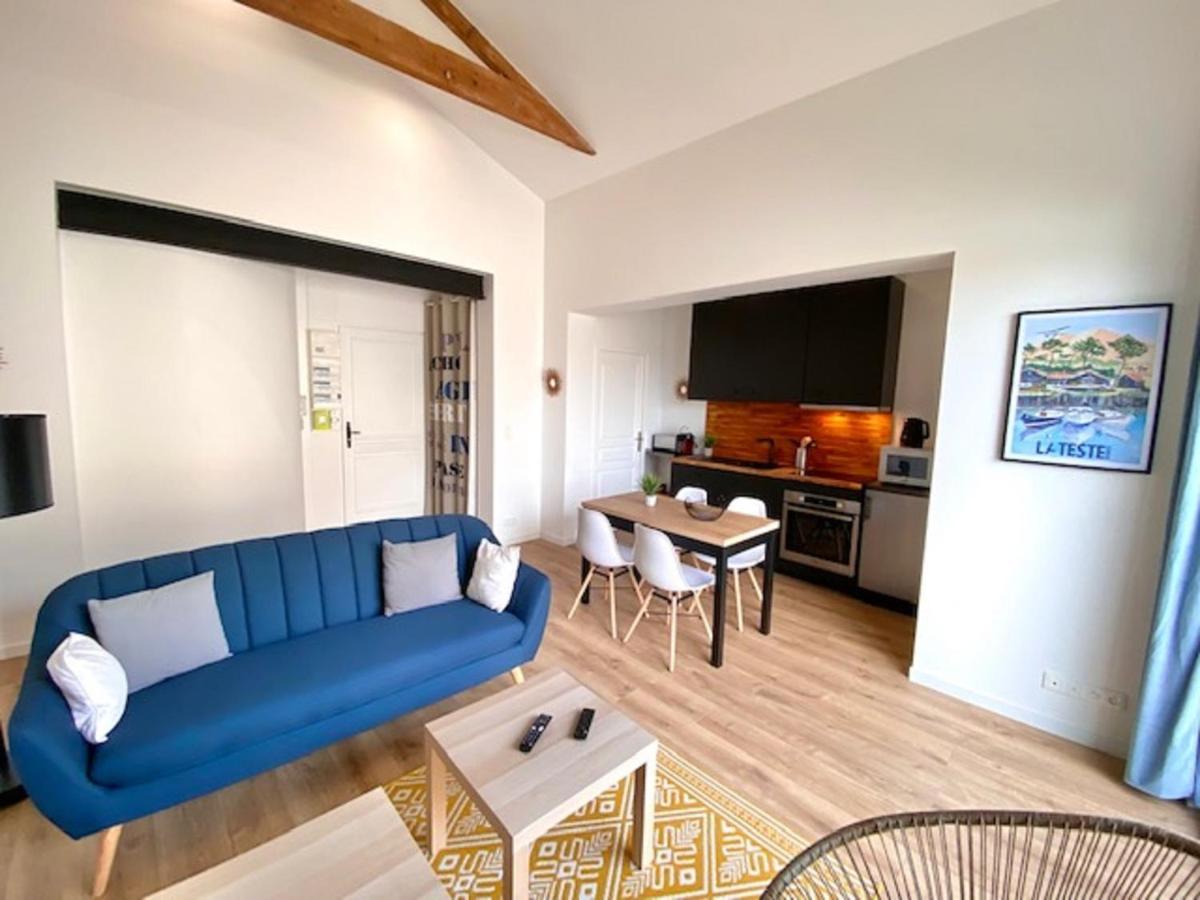 Chaleureux Appartement Aux Allures Nordiques Arcachon Ngoại thất bức ảnh