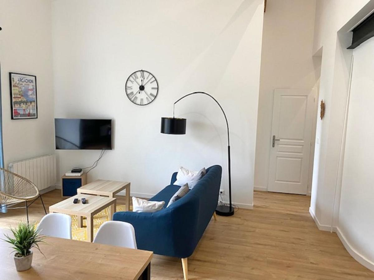 Chaleureux Appartement Aux Allures Nordiques Arcachon Ngoại thất bức ảnh